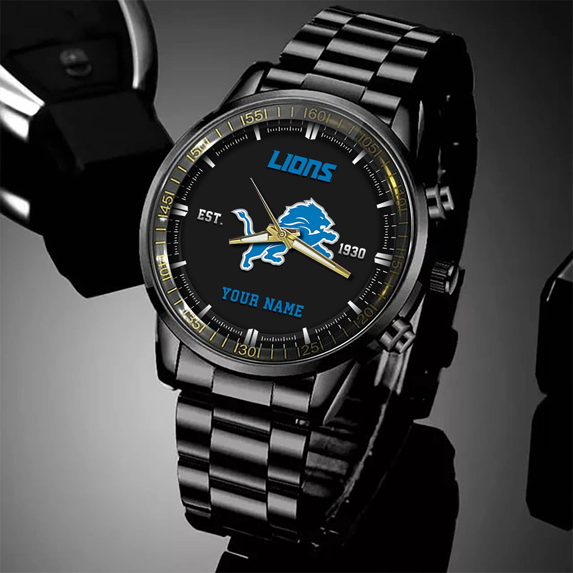 detroit lions black fashion watch custom your name sport black fashion watch football fan gifts black fashion watch custom your name sport black fashion watch football fan gifts ehivm 57648 kivdm
