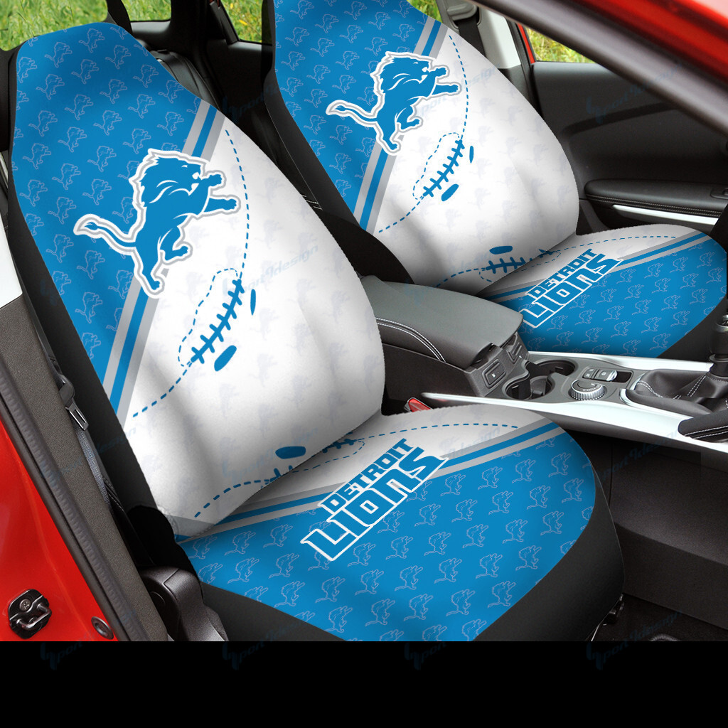 detroit lions car seat covers bg69 4x6dj