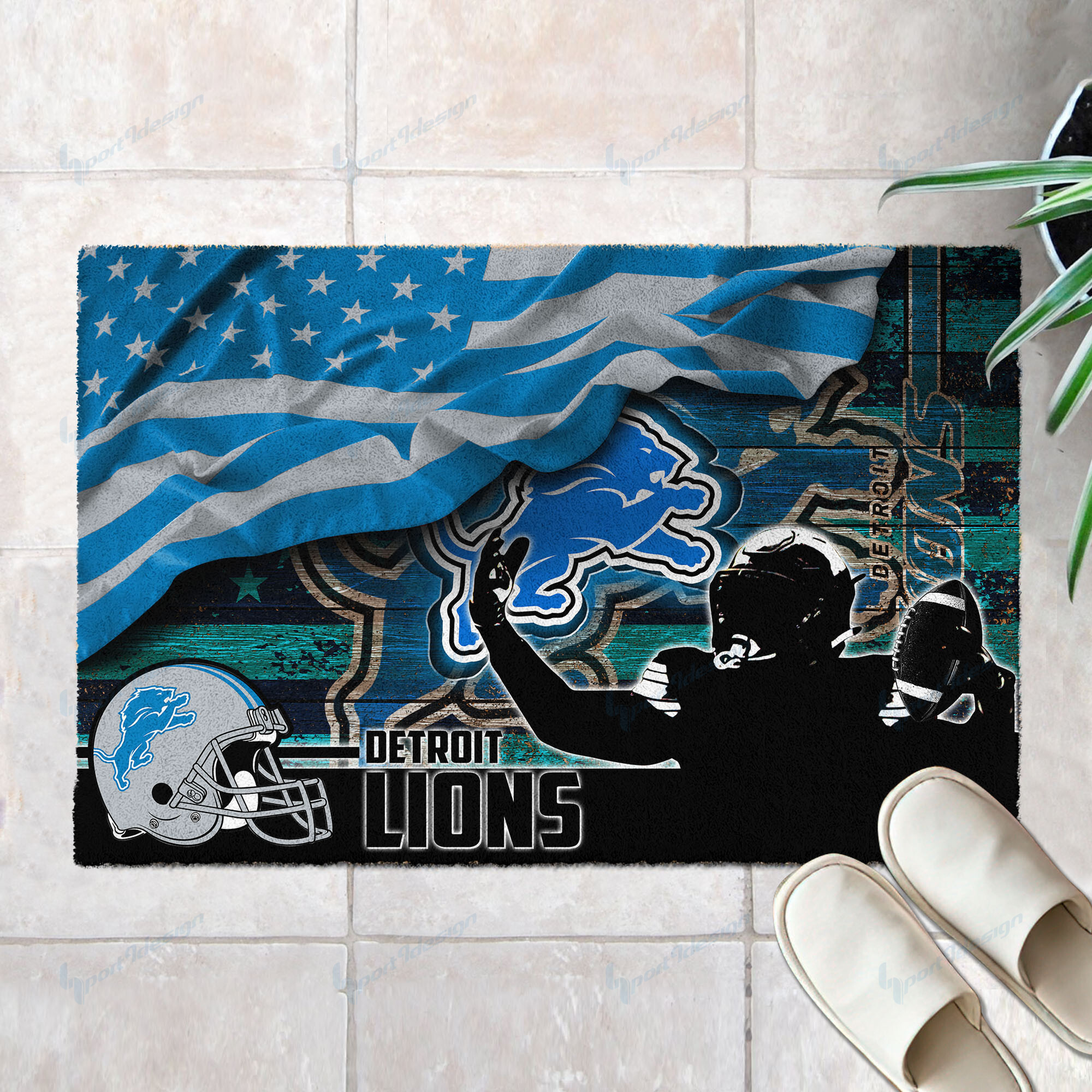 detroit lions doormat bg41 nbsng