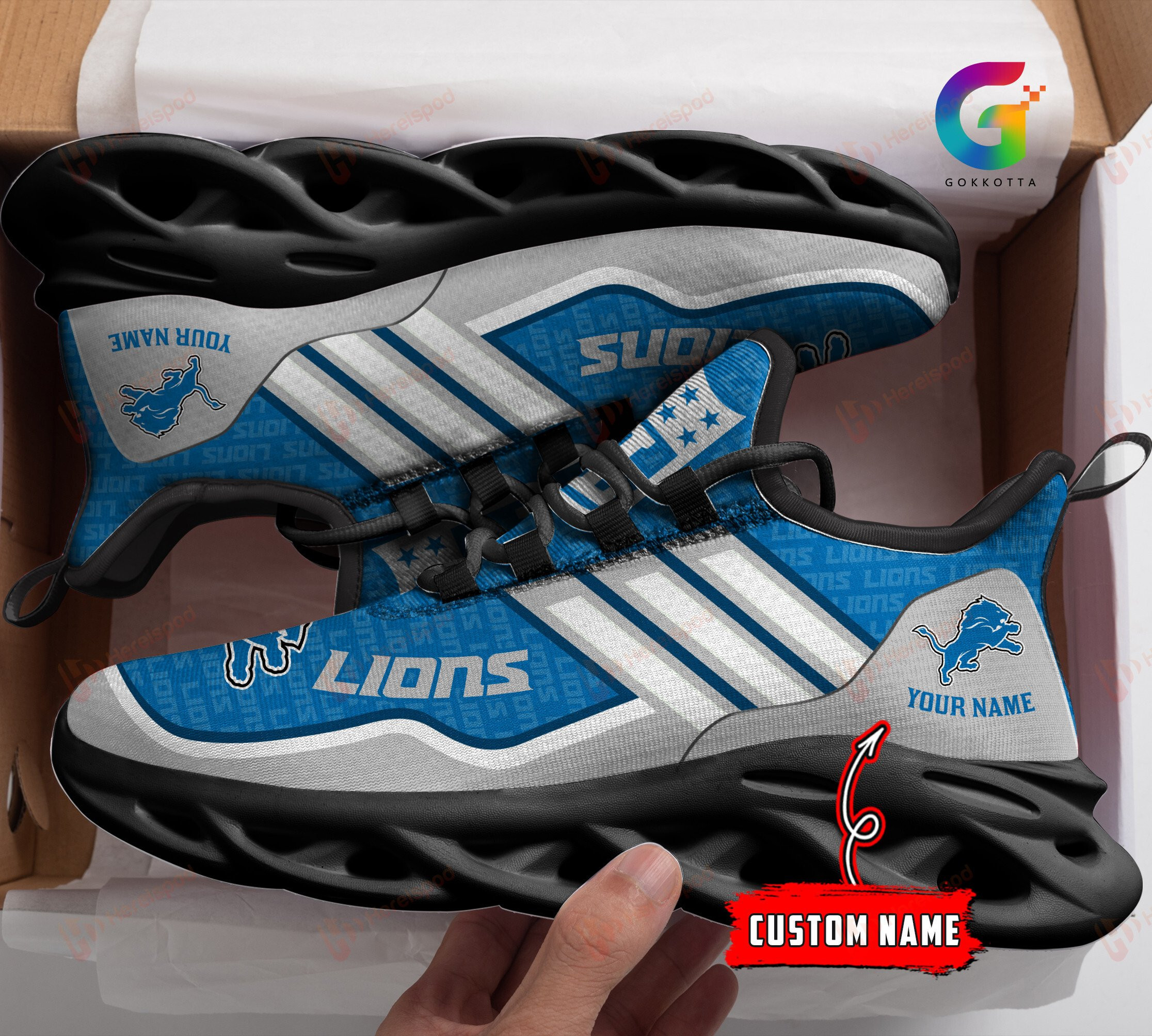 detroit lions personalized yezy running sneakers 147 mtxbk