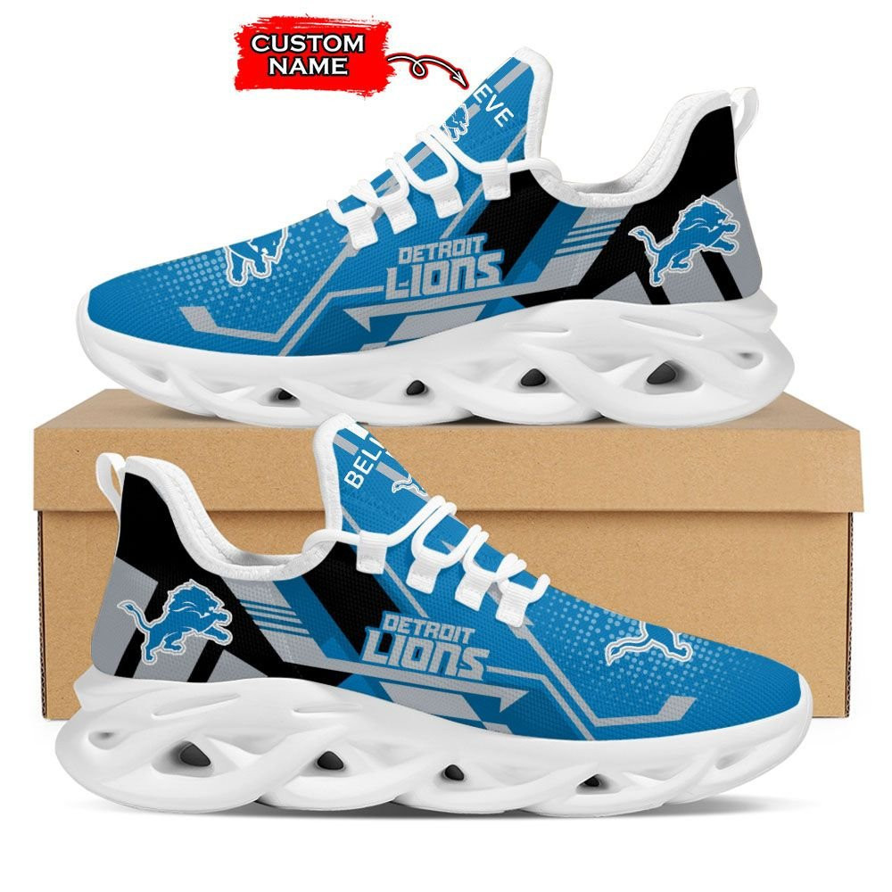 detroit lions personalized yezy running sneakers 788 6kjae