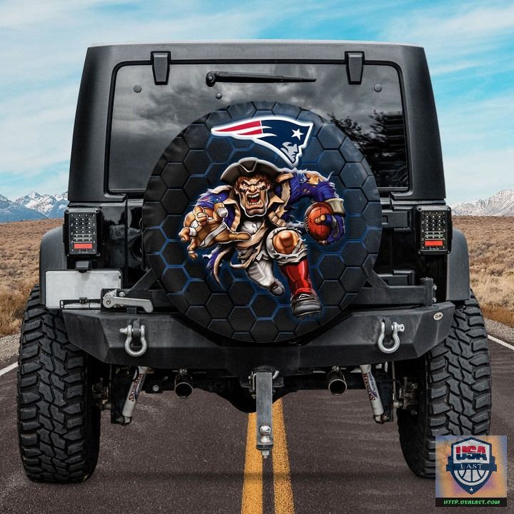 fbYpp6sQ BDT270522 68xxxNew England Patriots NFL Mascot Spare Tire Cover