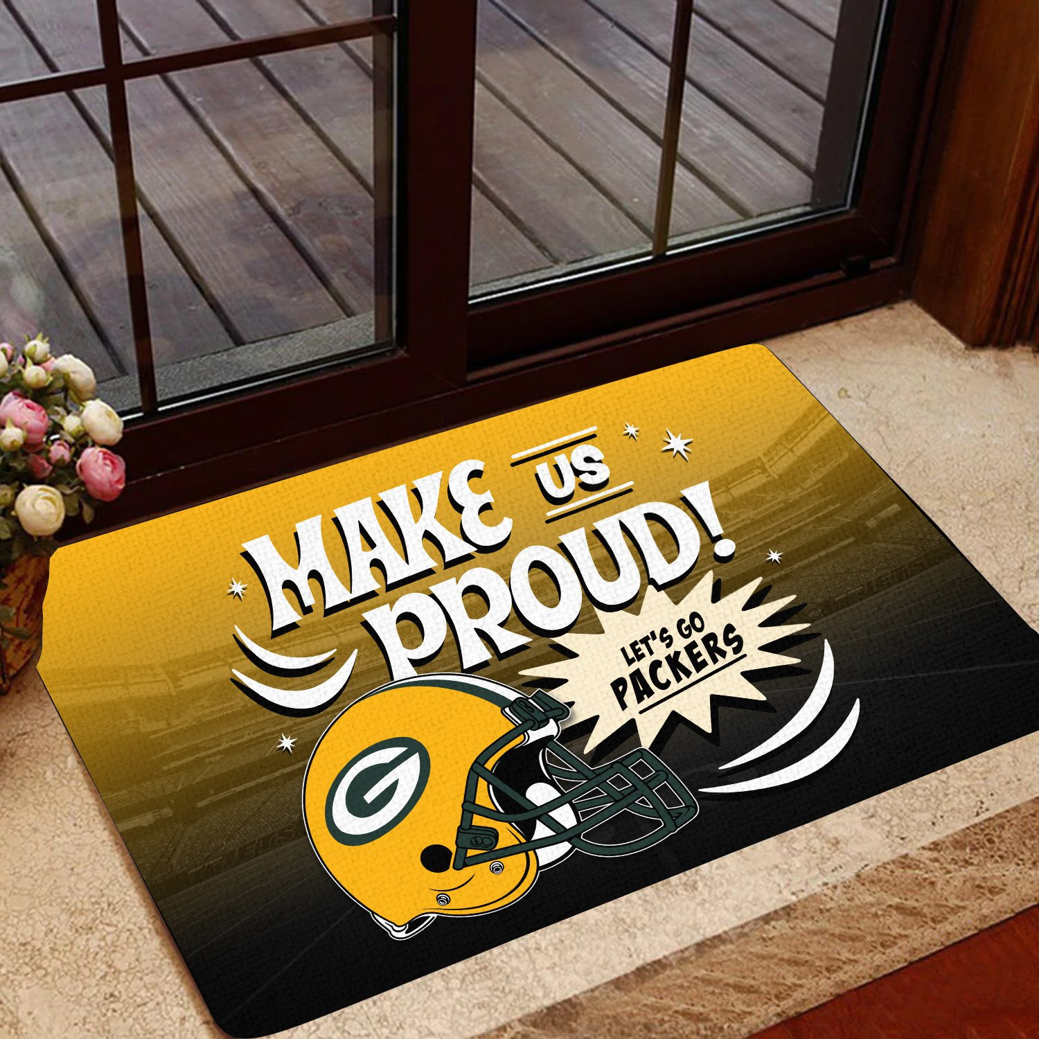 green bay packers doormat bg221 ce6md