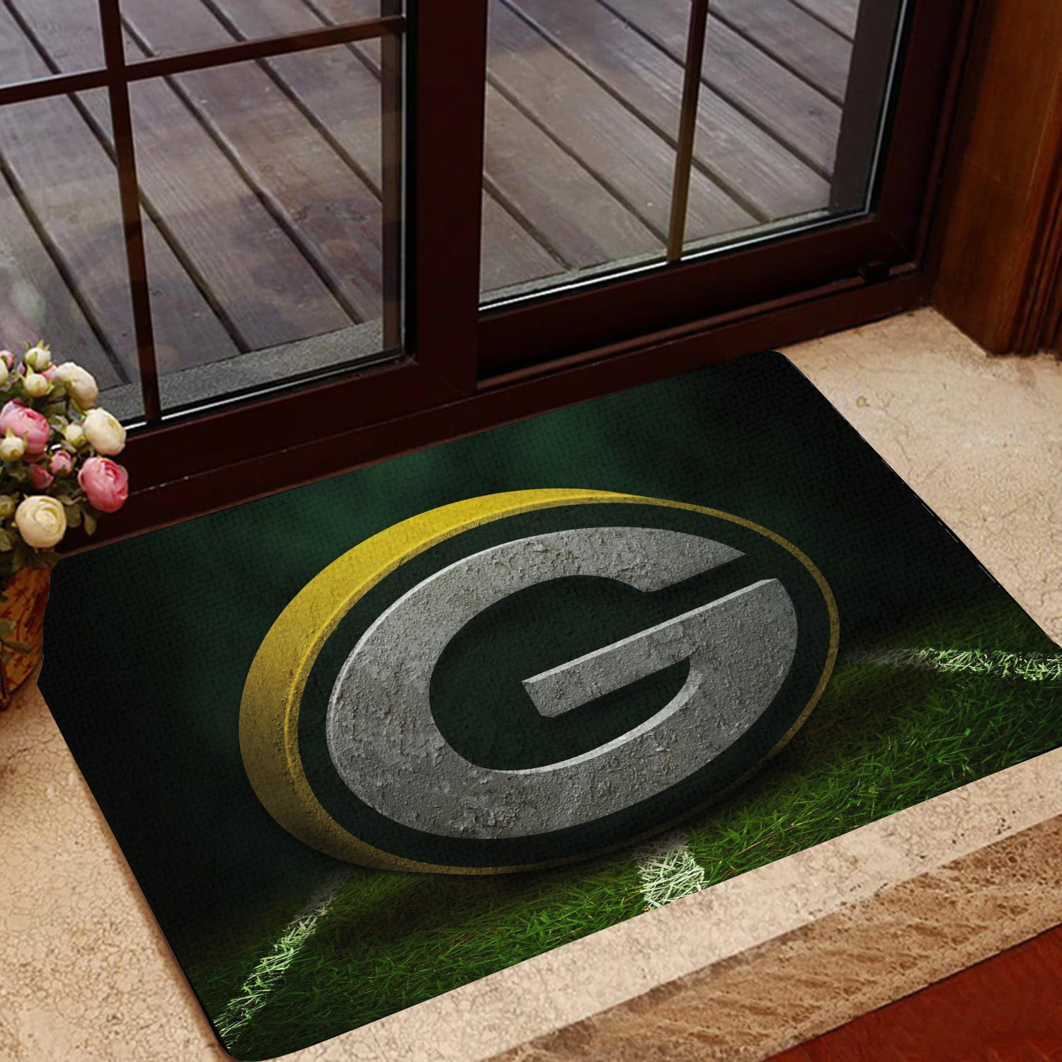 green bay packers doormat bg282 vhcmb