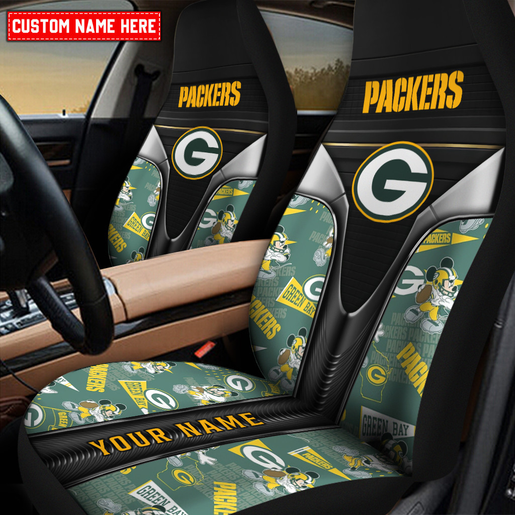 green bay packers personalized car seat covers bg354 vuufv