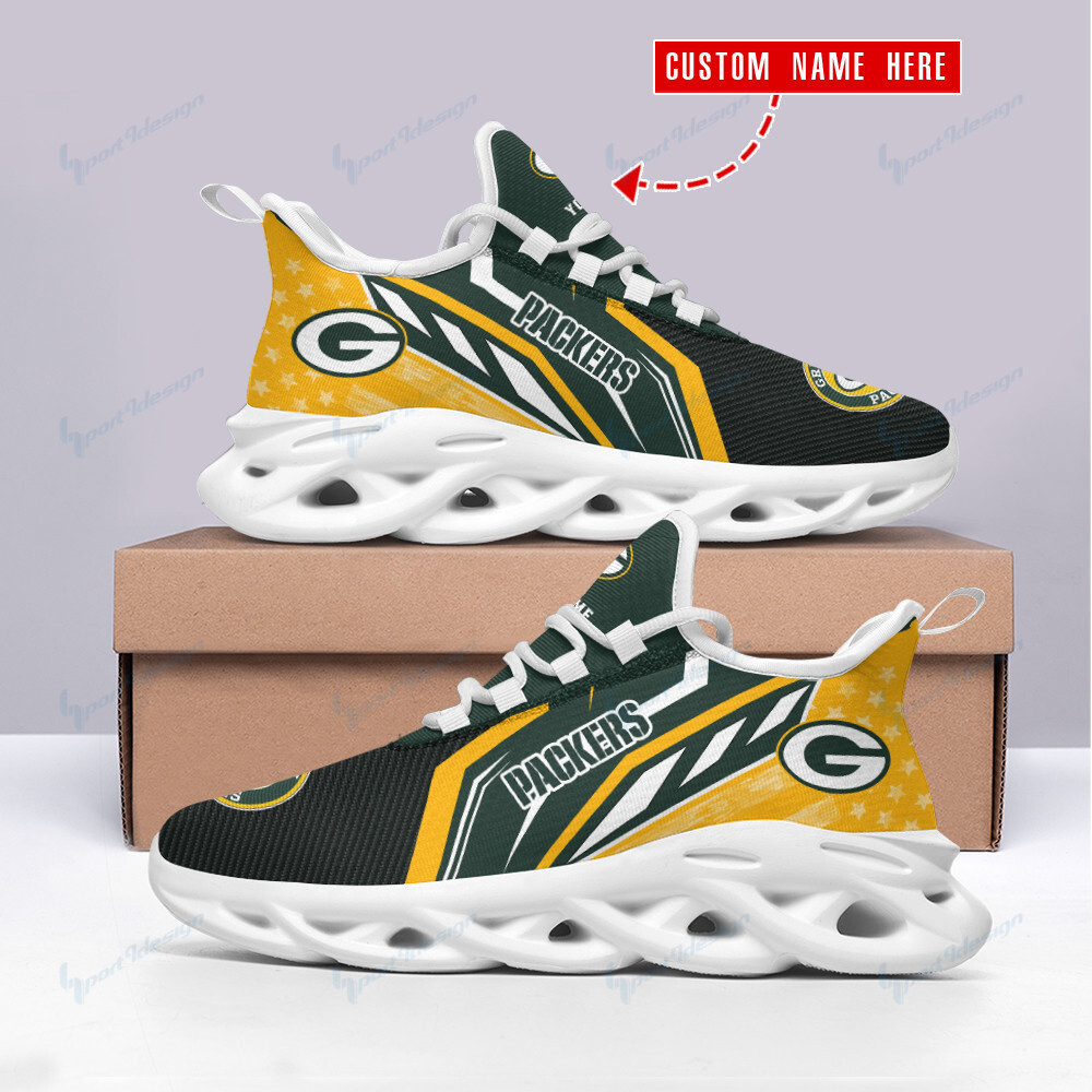 green bay packers personalized yezy running sneakers spd119 hnwu6