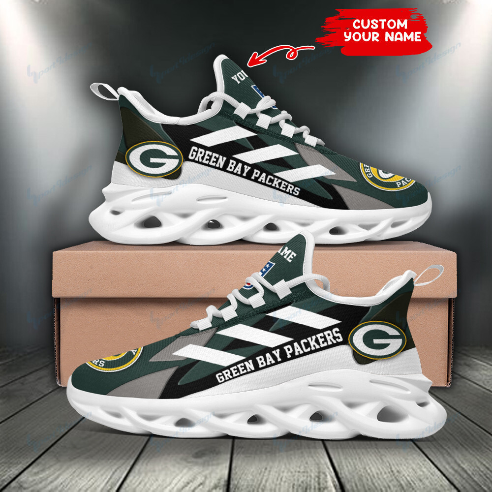 green bay packers personalized yezy running sneakers spd223 28ddr