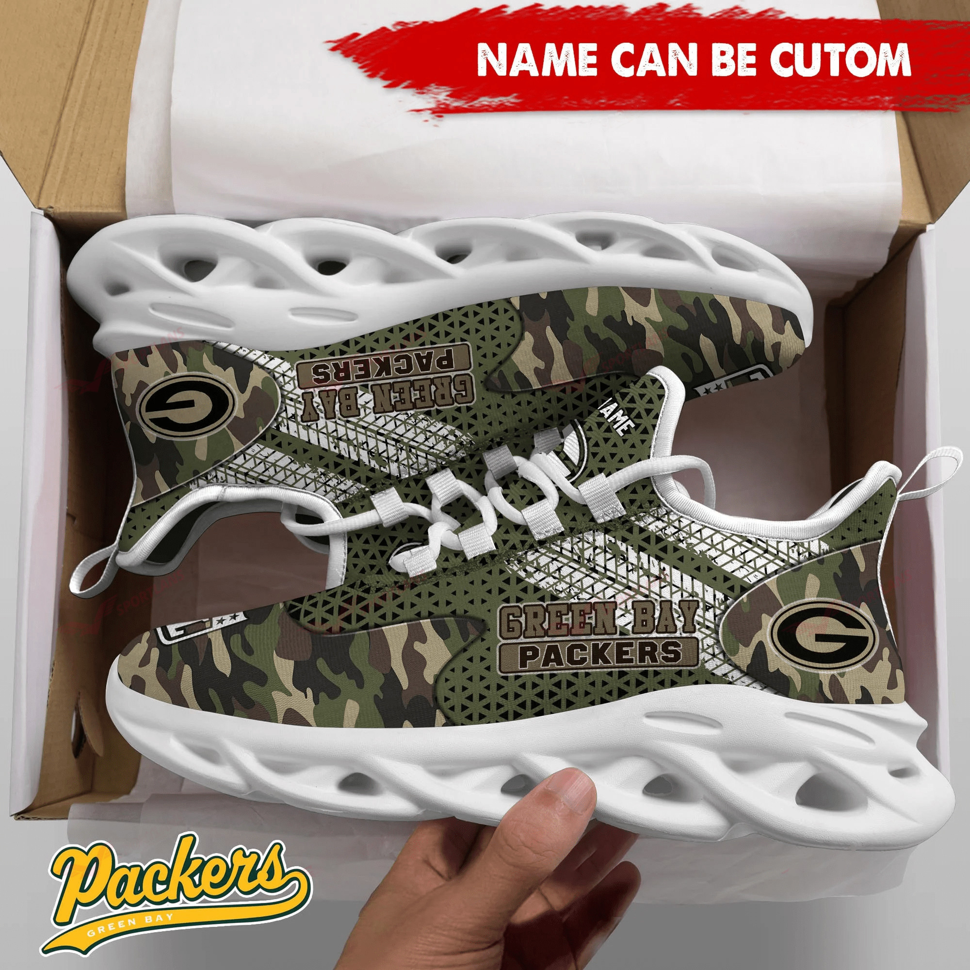 green bay packers personalized yezy running sneakers spd601 u5yod