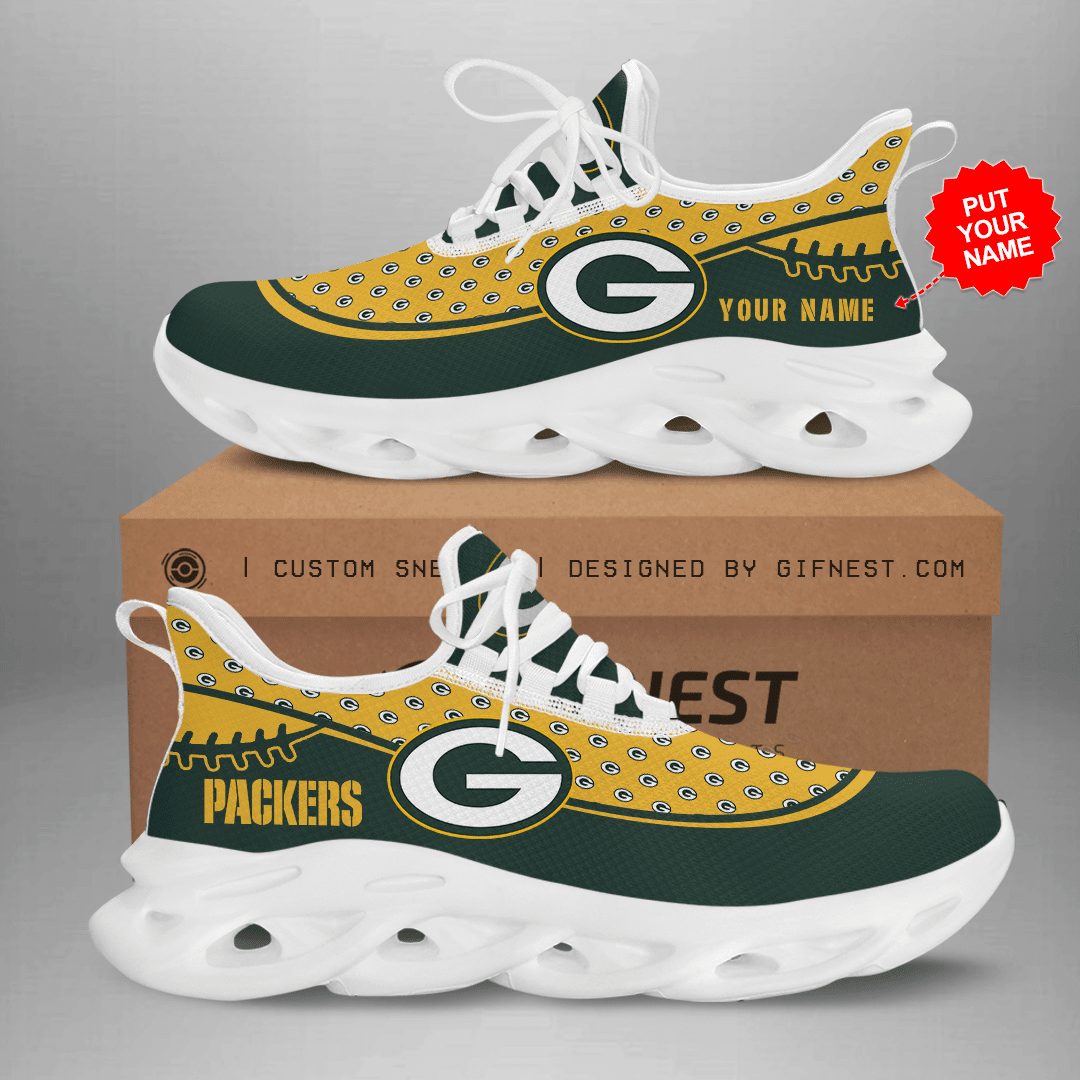 green bay packers yezy running sneakers 294 7z0s7