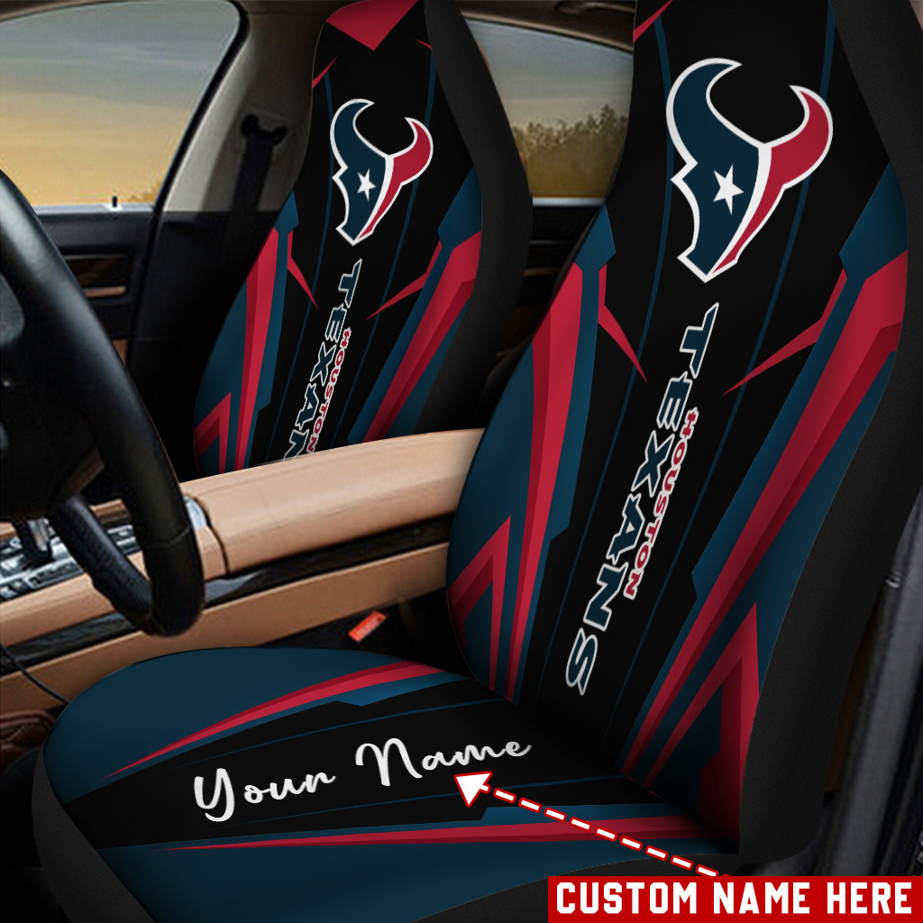 houston texans personalized car seat covers bg03 2vlaf