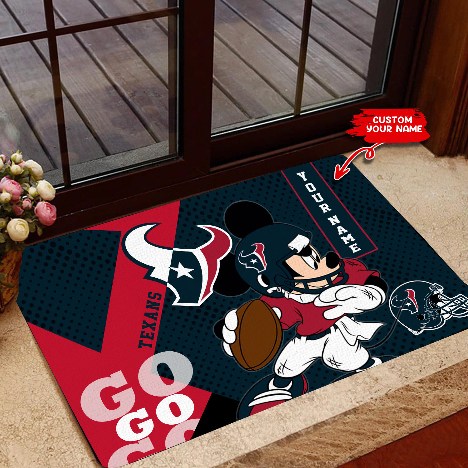 houston texans personalized doormat bg278 zahnq