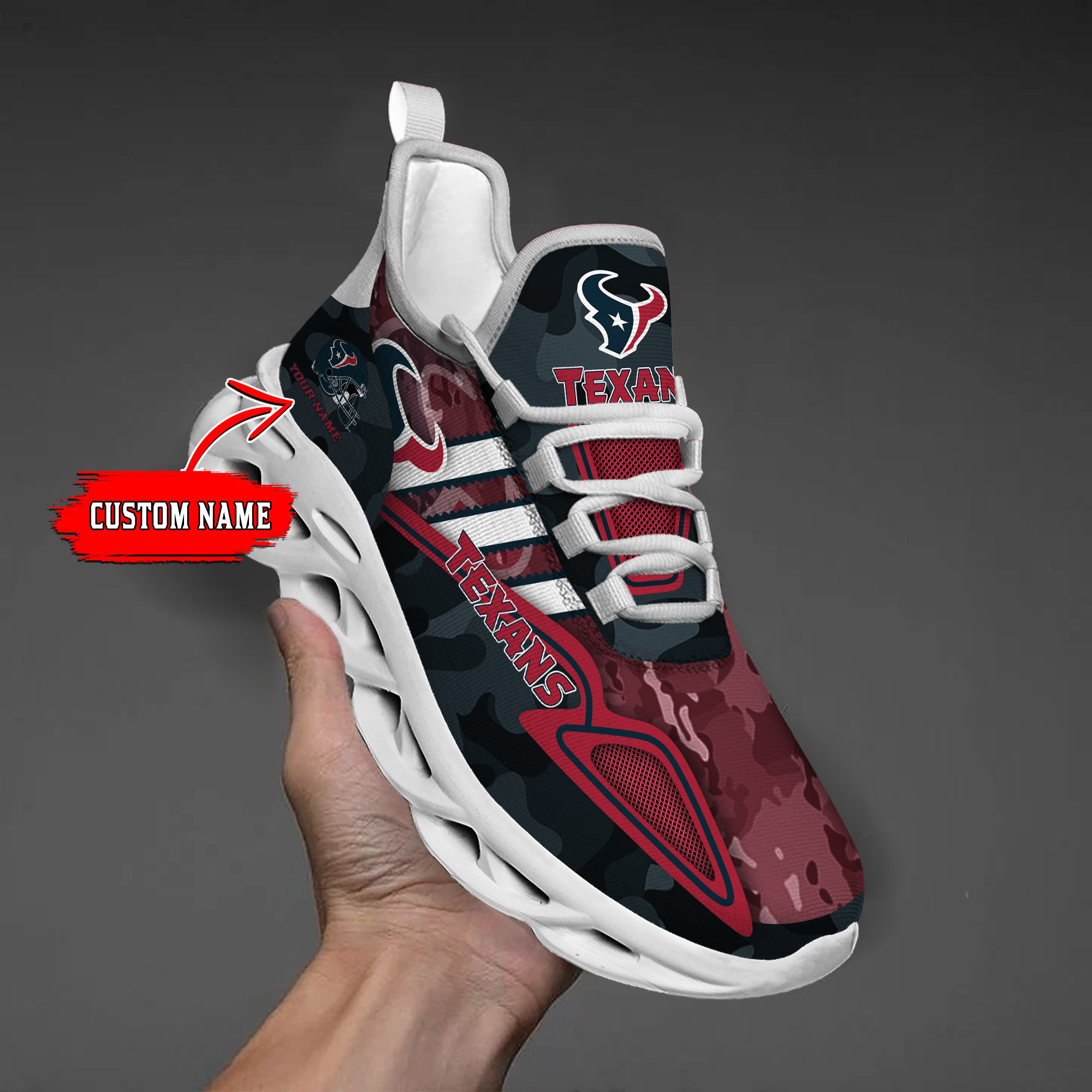houston texans personalized yezy running sneakers bb244 3ul1m
