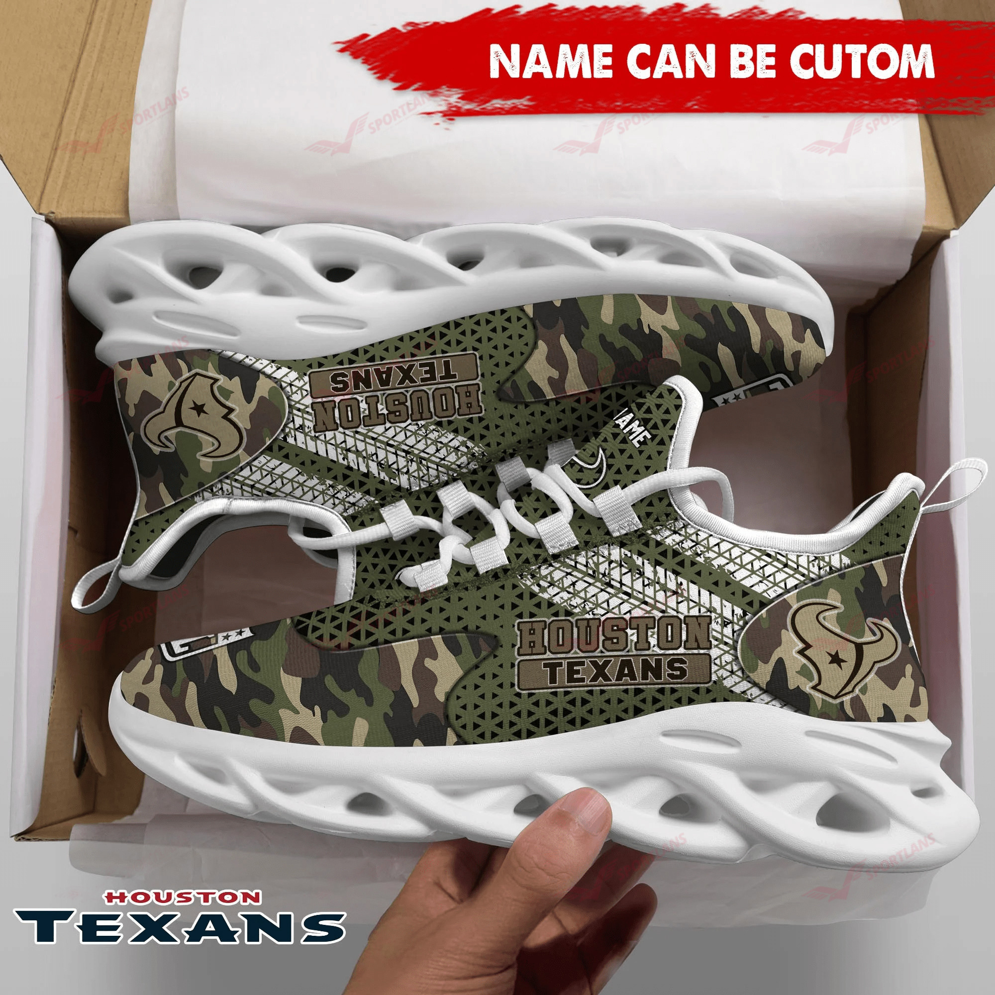 houston texans personalized yezy running sneakers spd602 5ese9