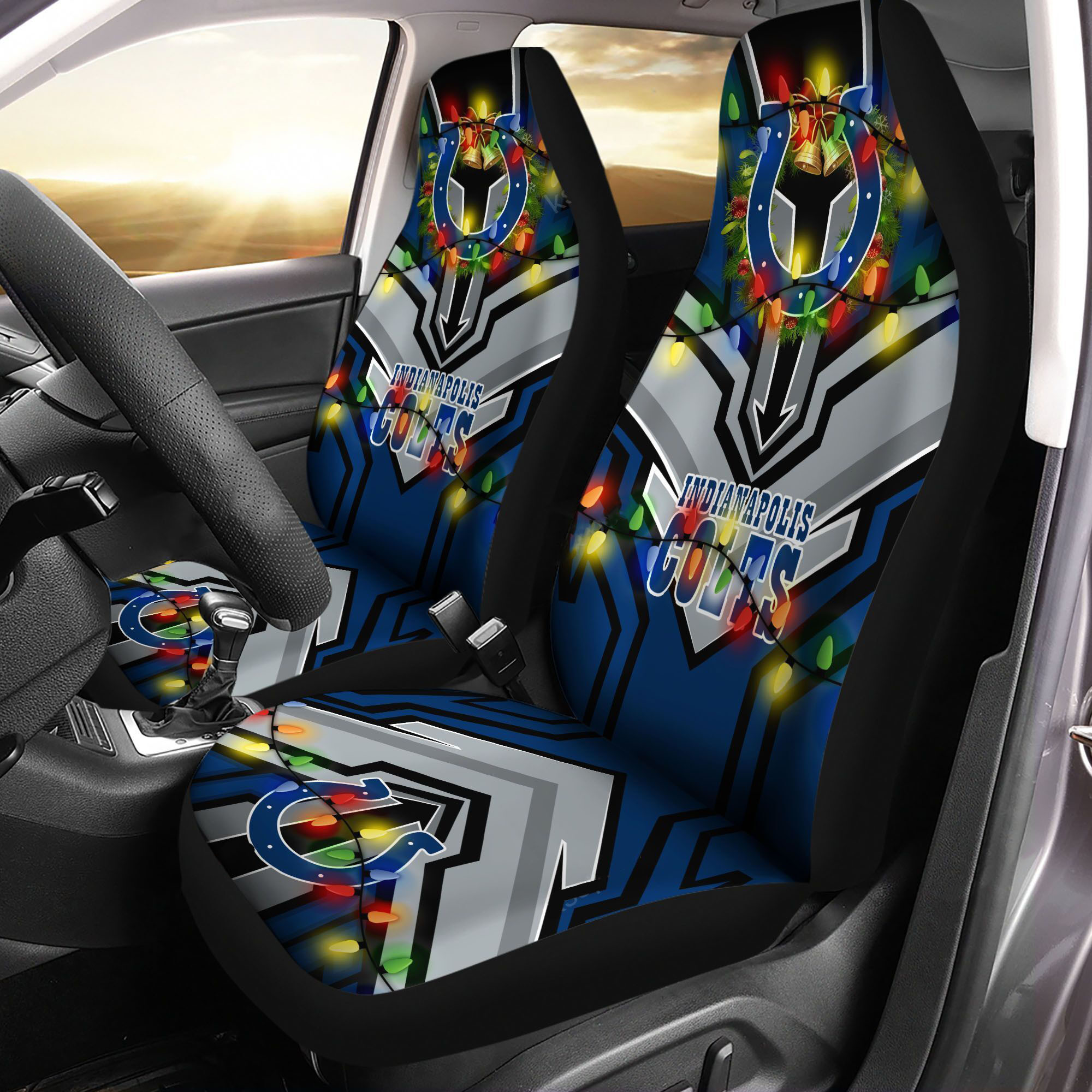 indianapolis colts car seat covers bg130 7t50q