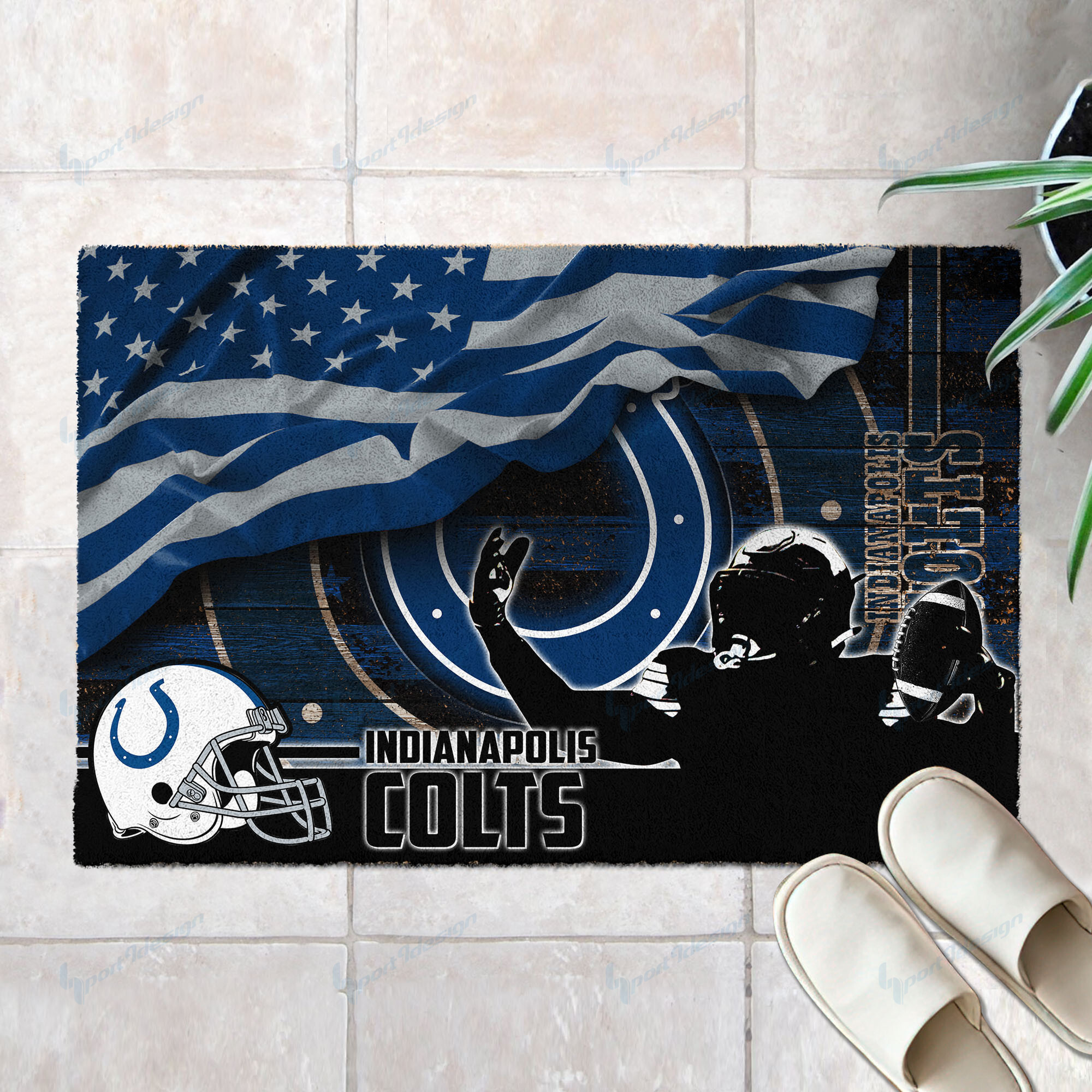 indianapolis colts doormat bg44 yyv7u