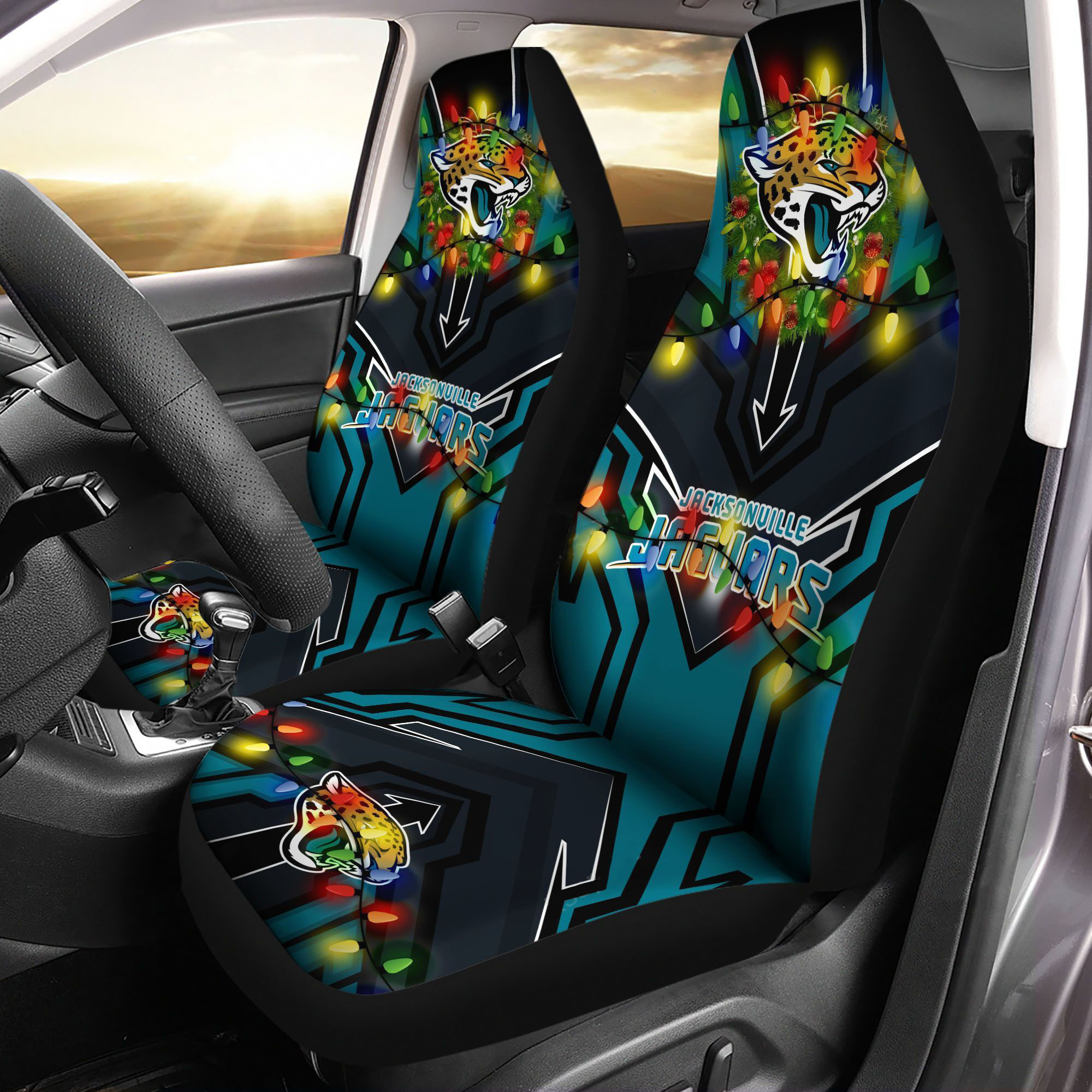 jacksonville jaguars car seat covers bg131 hgx8l