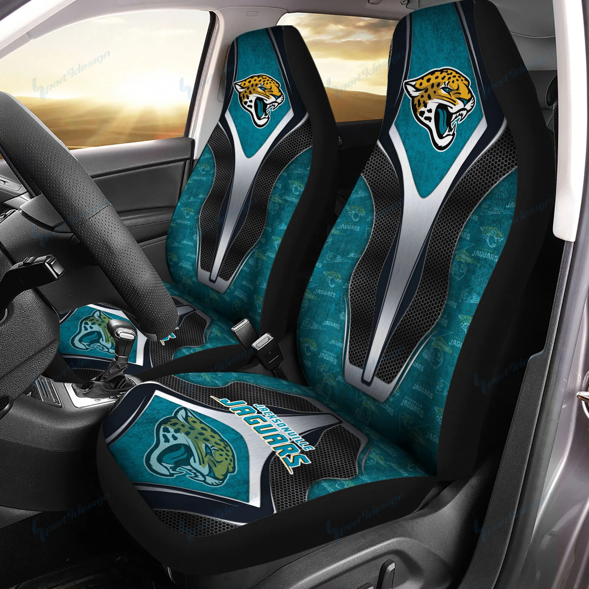 jacksonville jaguars car seat covers bg38 xnufx