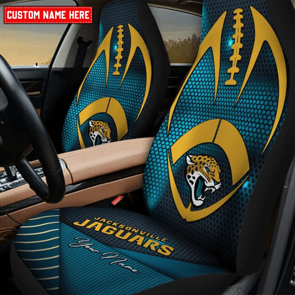 jacksonville jaguars personalized car seat covers bg341 ps6po