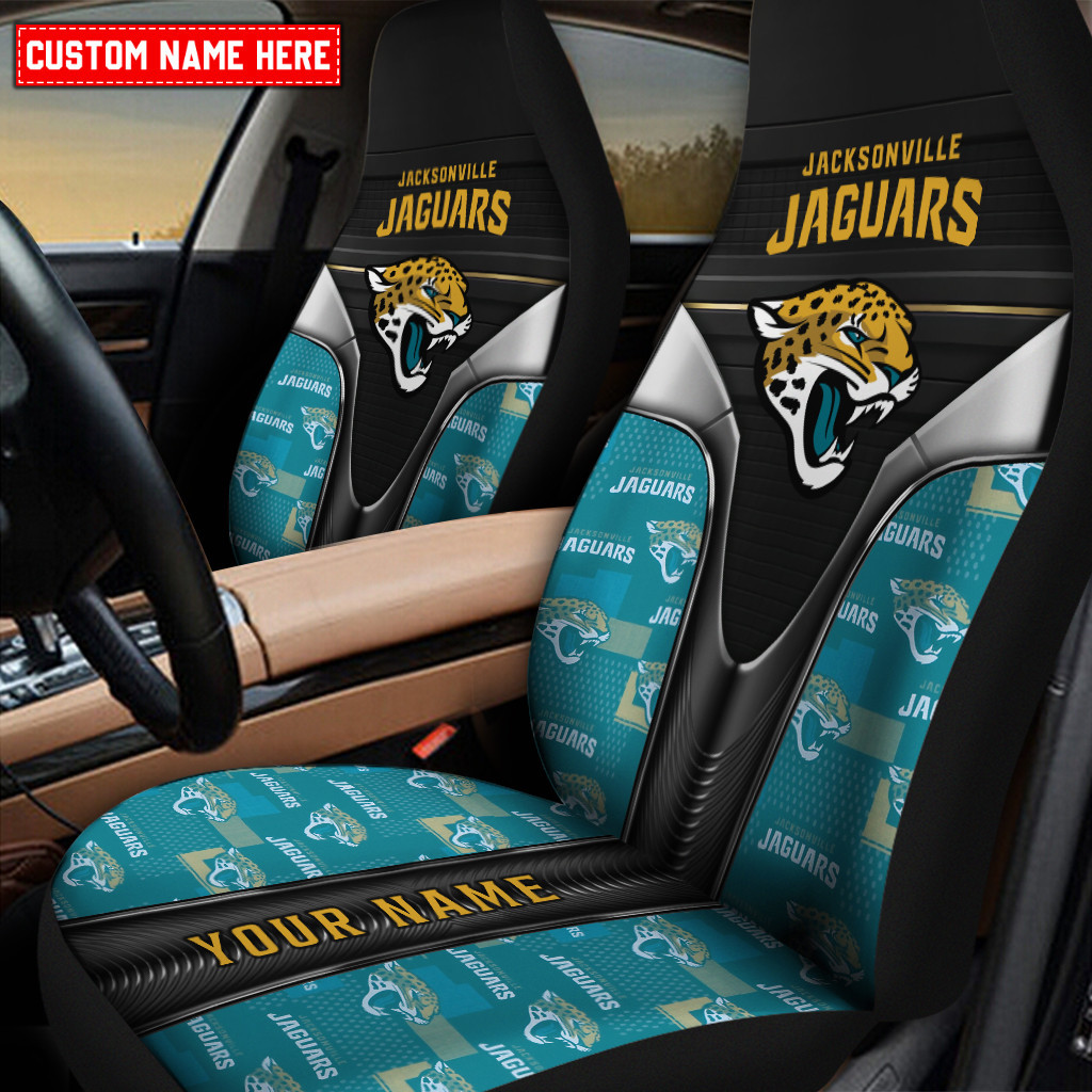 jacksonville jaguars personalized car seat covers bg351 zkqlb