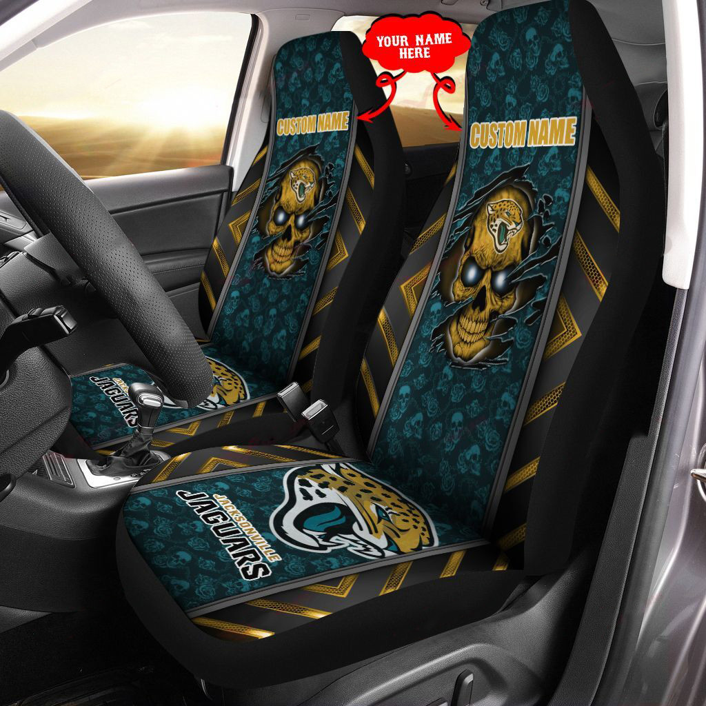 jacksonville jaguars personalized car seat covers bg452 96z25