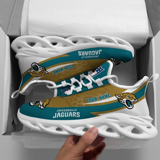 jacksonville jaguars white max soul shoes custom your name sports gift for fan sport gifts ehivm 53410 cy1pj
