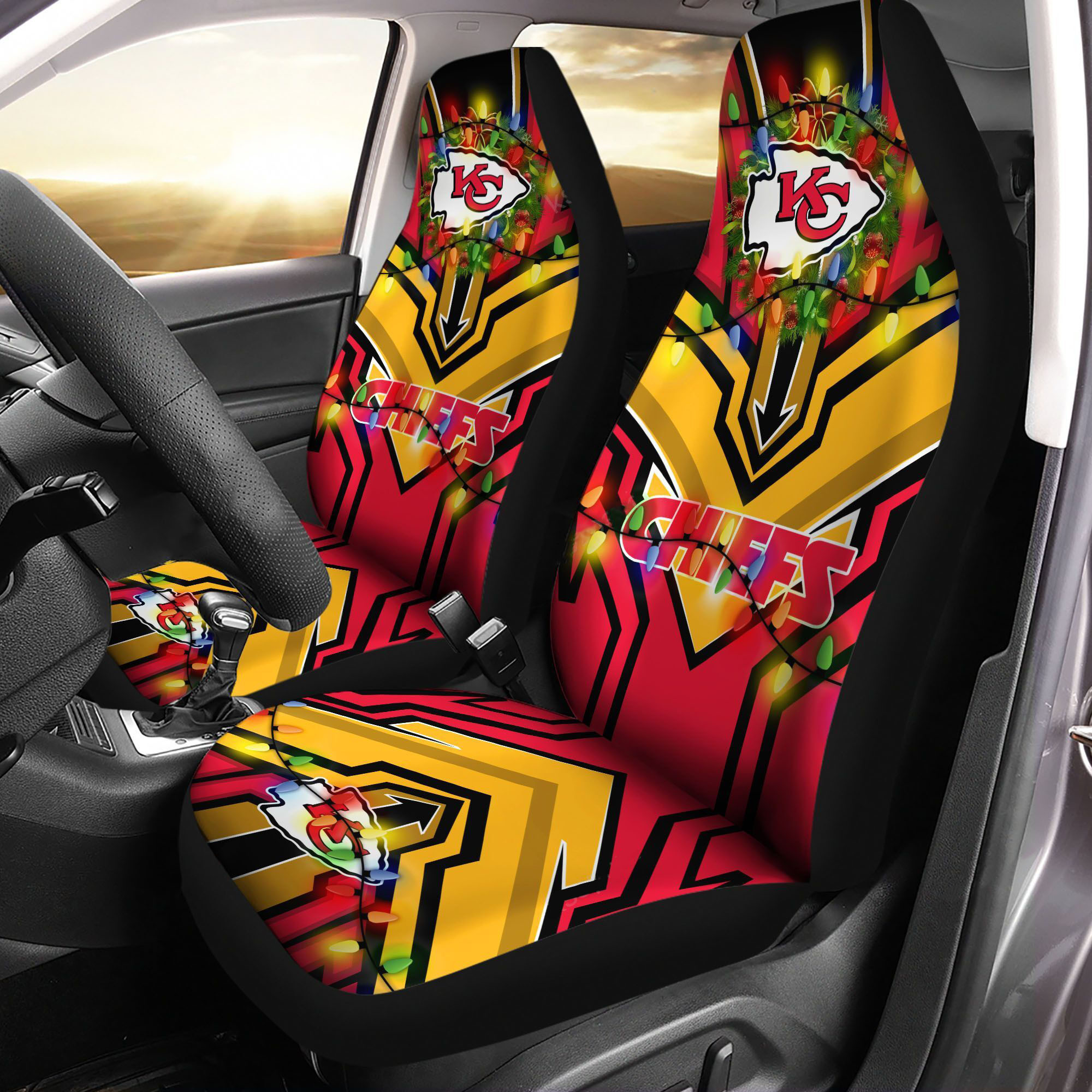 kansas city chiefs car seat covers bg132 kqnpk