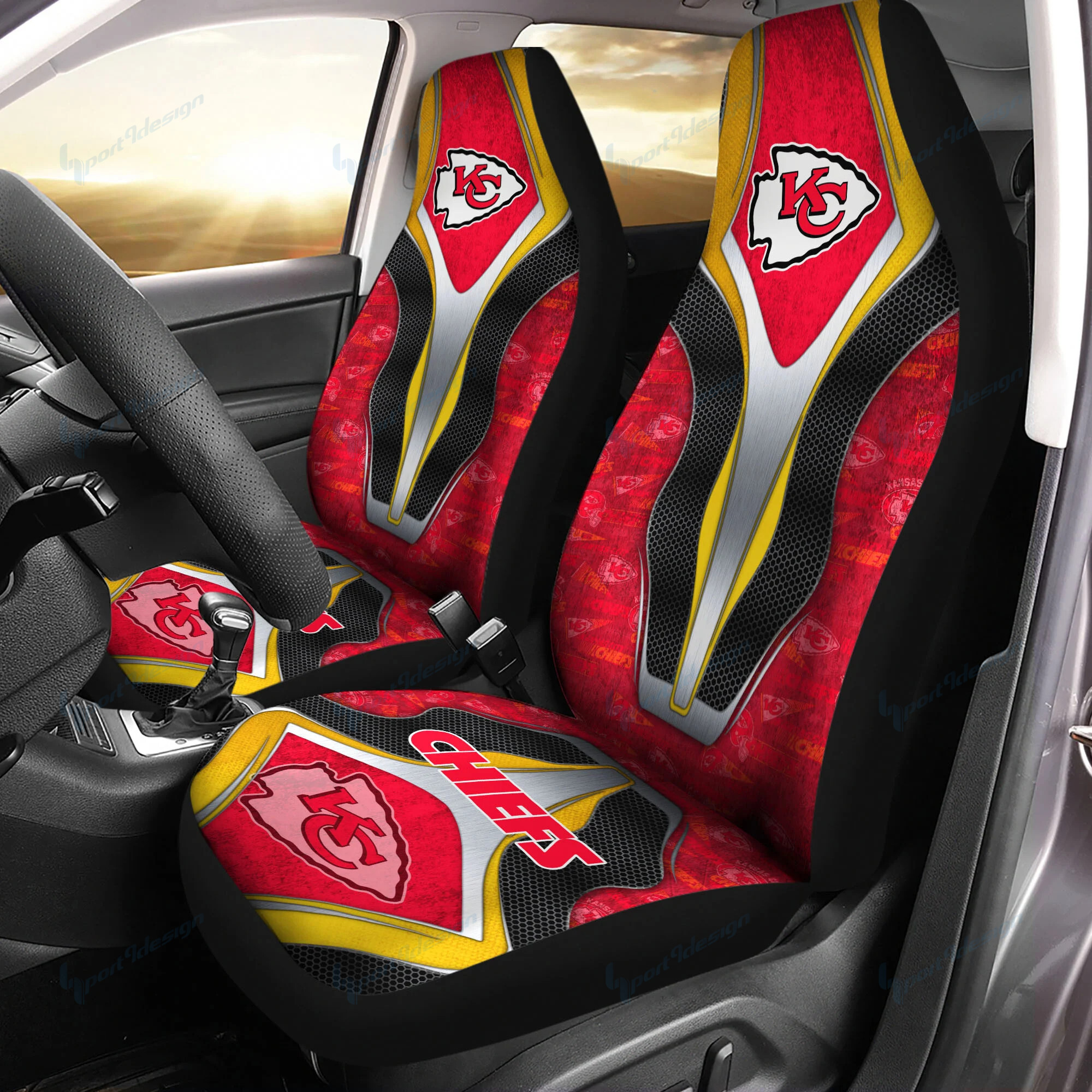 kansas city chiefs car seat covers bg39 uduqw