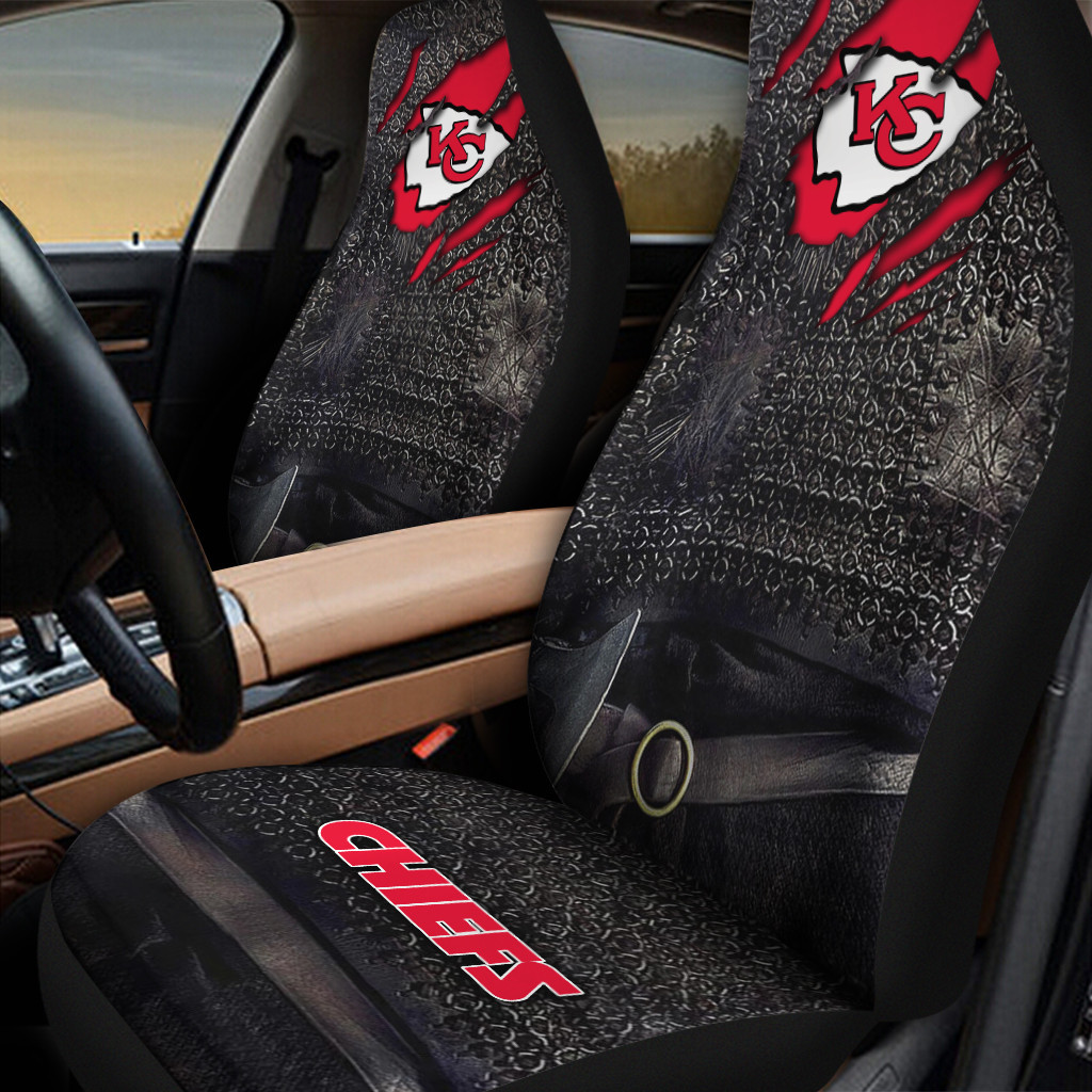kansas city chiefs car seat covers bg396 kvuqs