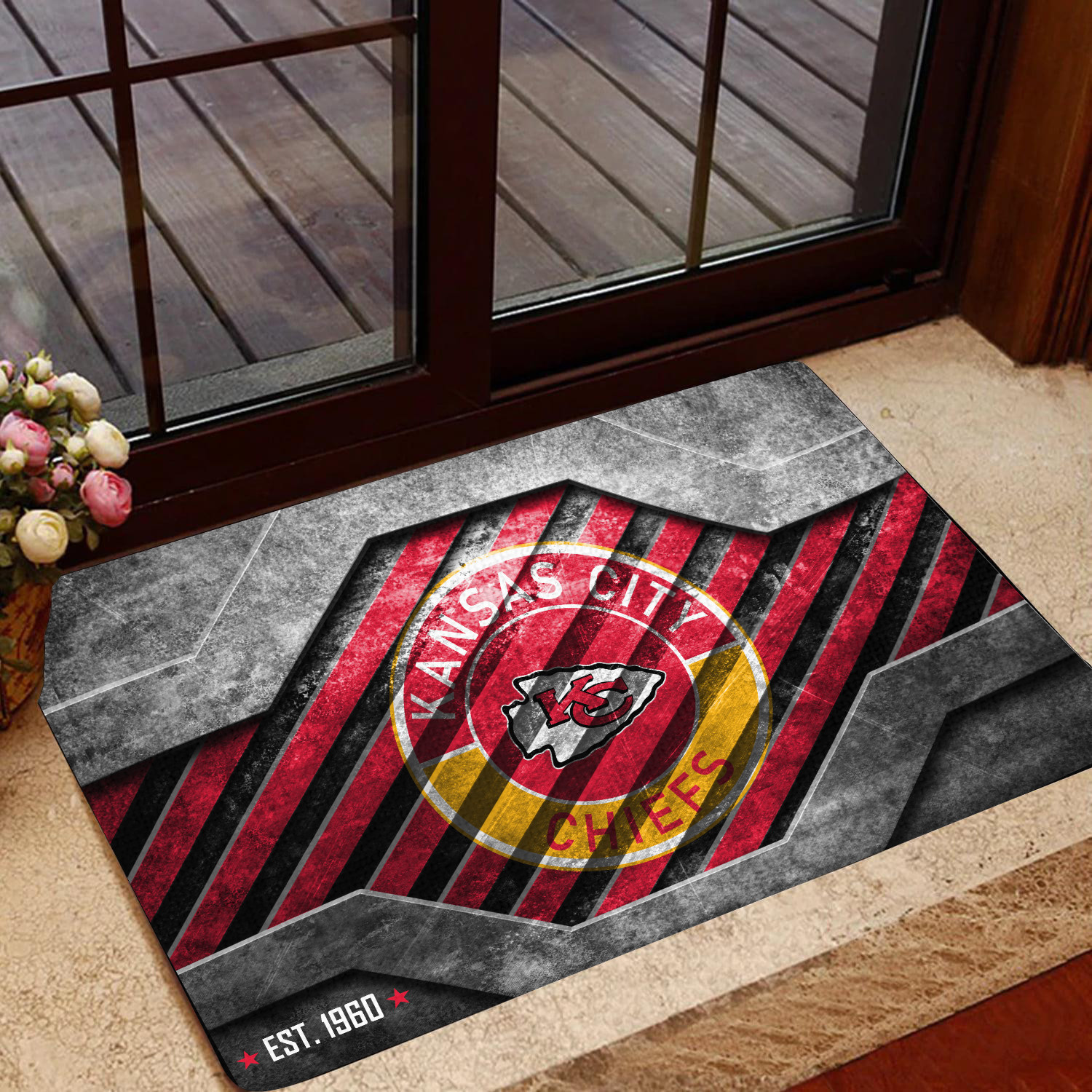 kansas city chiefs doormat bg197 j3ggi