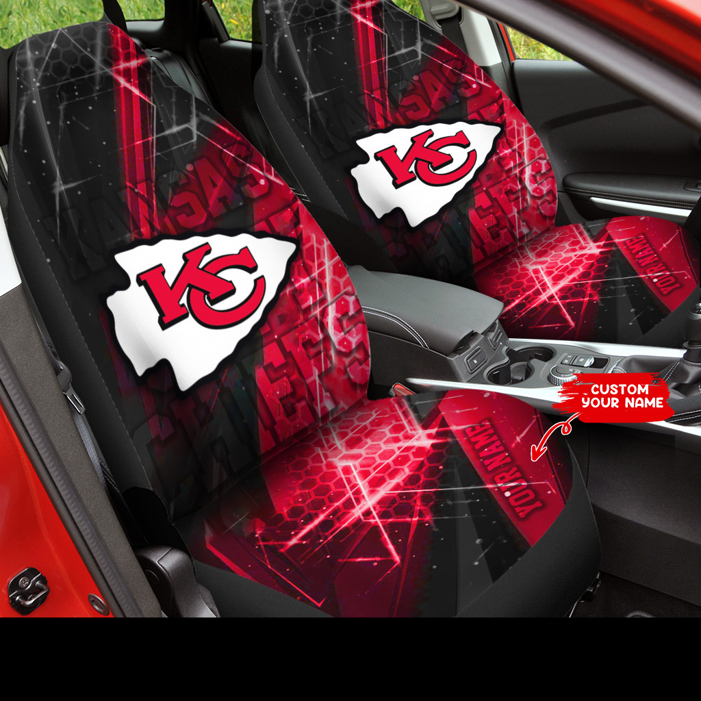 kansas city chiefs personalized car seat covers bg266 vuoc7