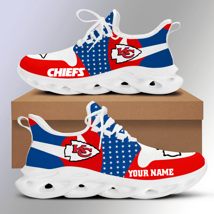 kansas city chiefs personalized yezy running sneakers 452 a1yqe