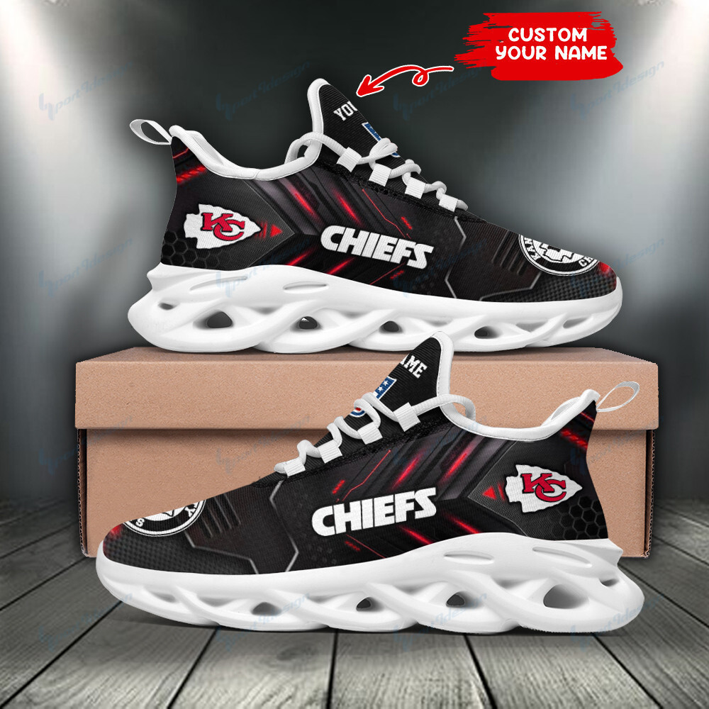 kansas city chiefs personalized yezy running sneakers spd213 nfmck