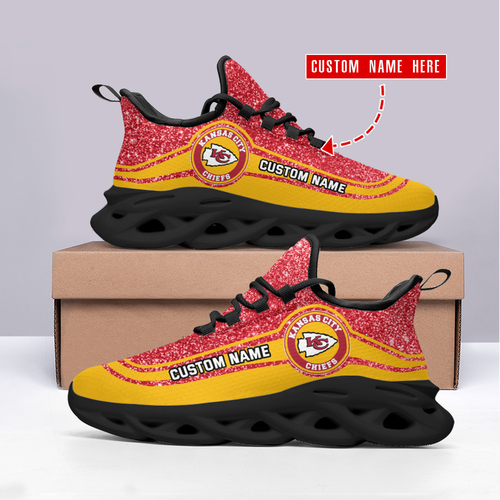 kansas city chiefs personalized yezy running sneakers spd336 fwt8x