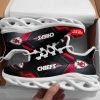 kansas city chiefs personalized yezy running sneakers spd383 io91s