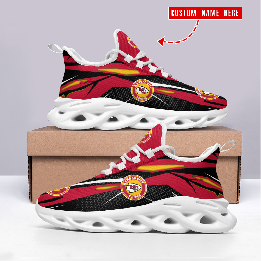 kansas city chiefs personalized yezy running sneakers spd422 tkl98