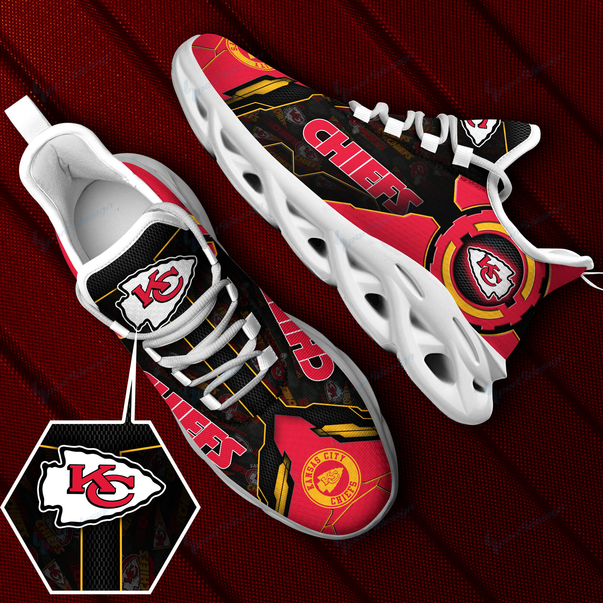 kansas city chiefs yezy running sneakers spd20 qxm1p