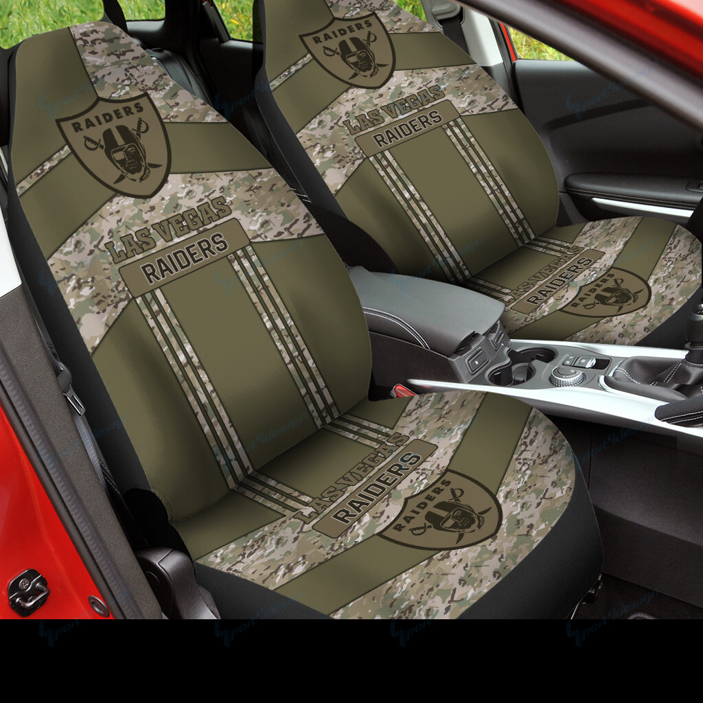las vegas raiders car seat covers bg84 9blsj