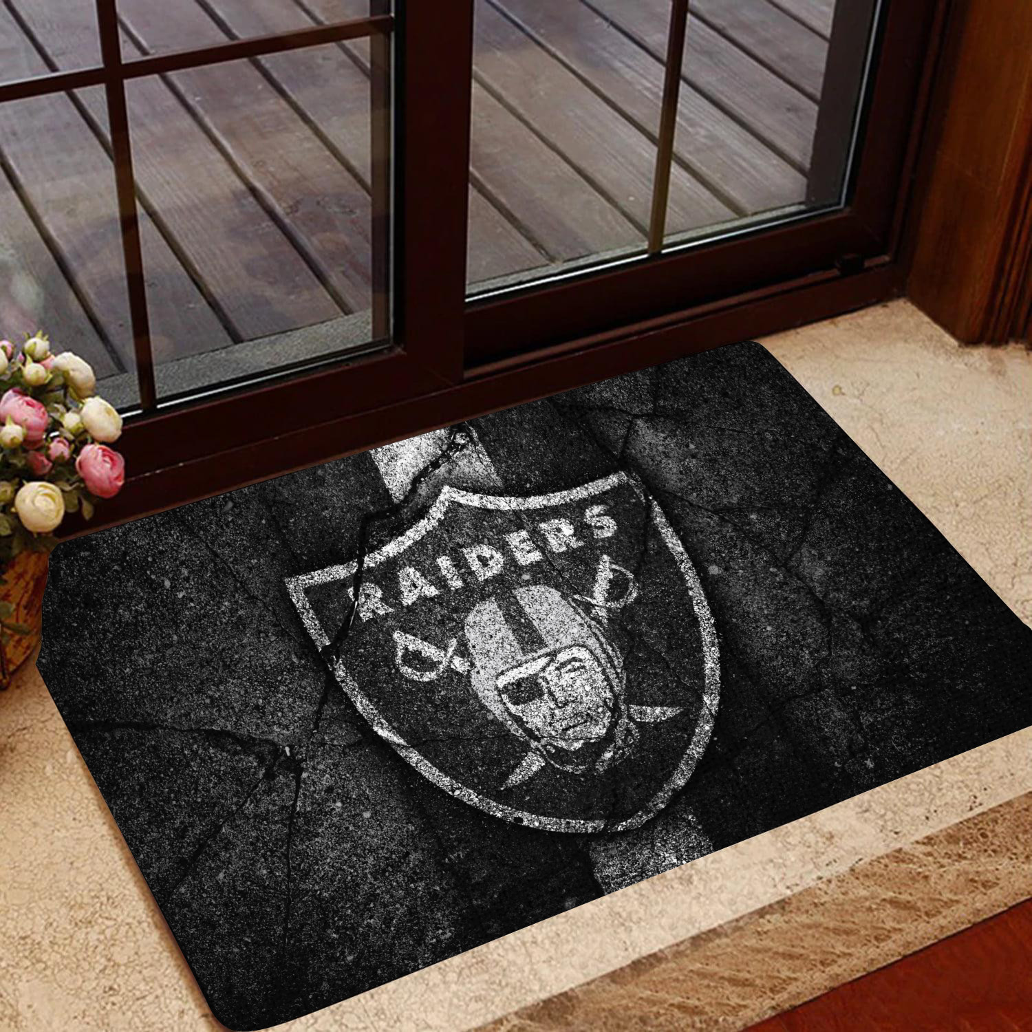 las vegas raiders doormat bg191 csykn