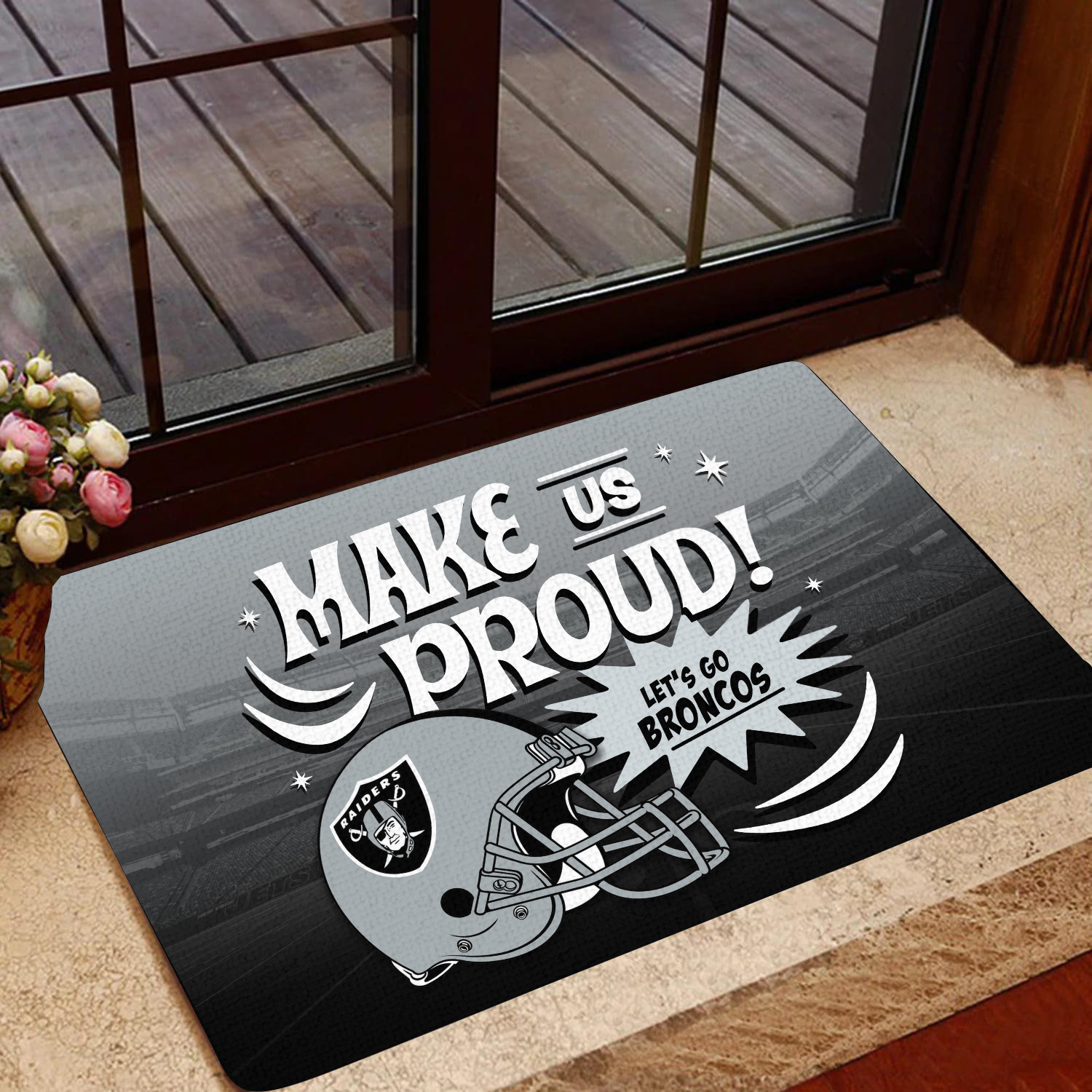 las vegas raiders doormat bg212 sfpmf
