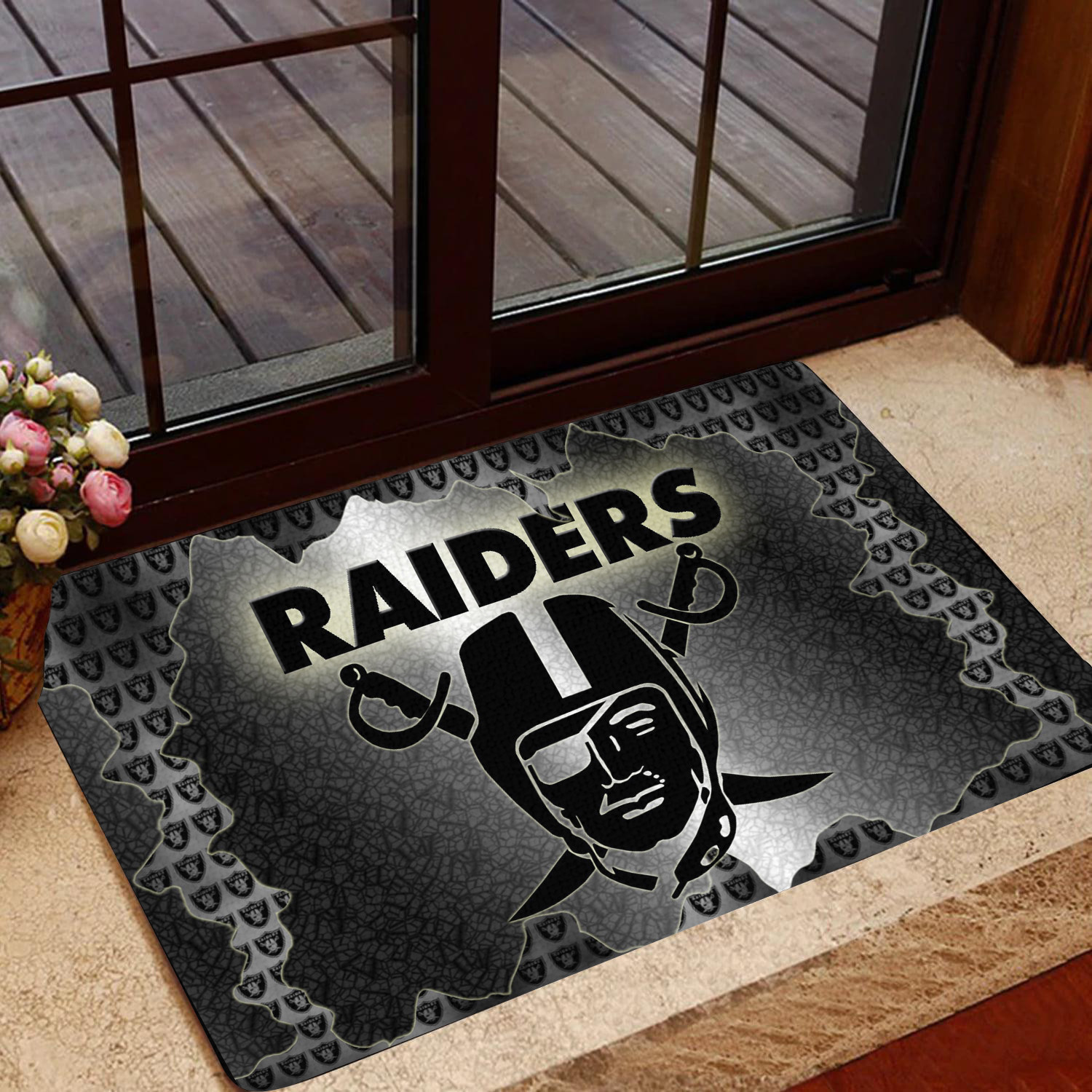las vegas raiders doormat bg275 ixbf5