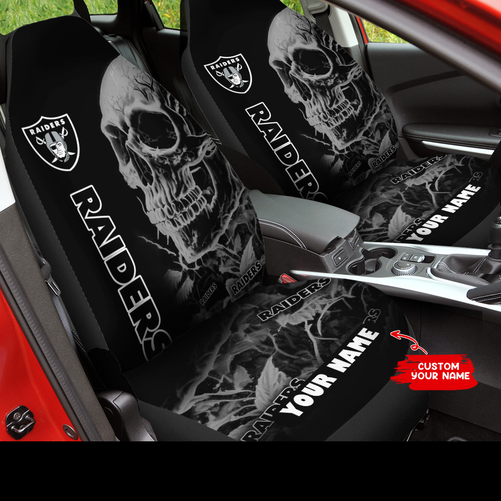 las vegas raiders personalized car seat covers bg372 4jtho