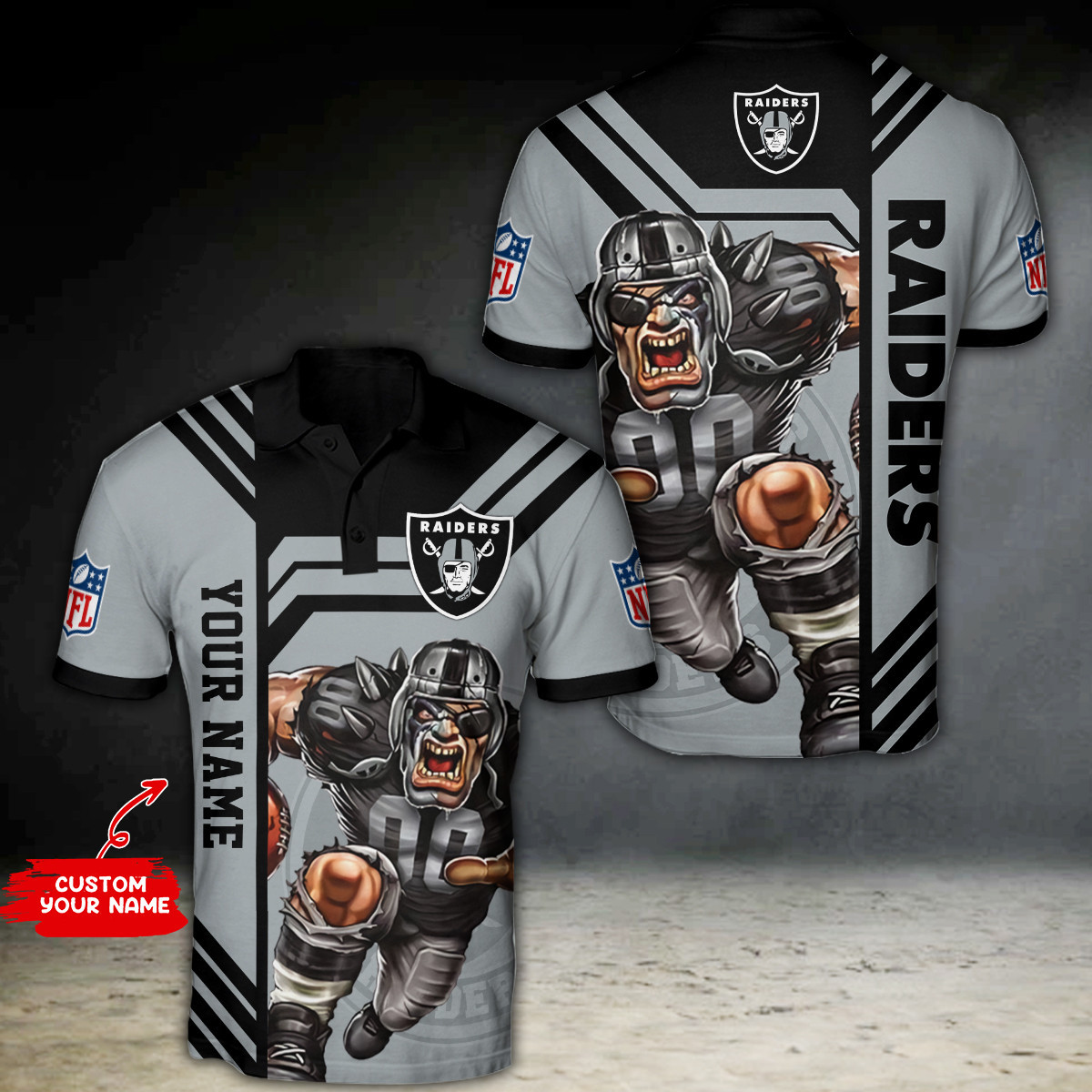 las vegas raiders personalized polo t shirt bg20 tfuyg
