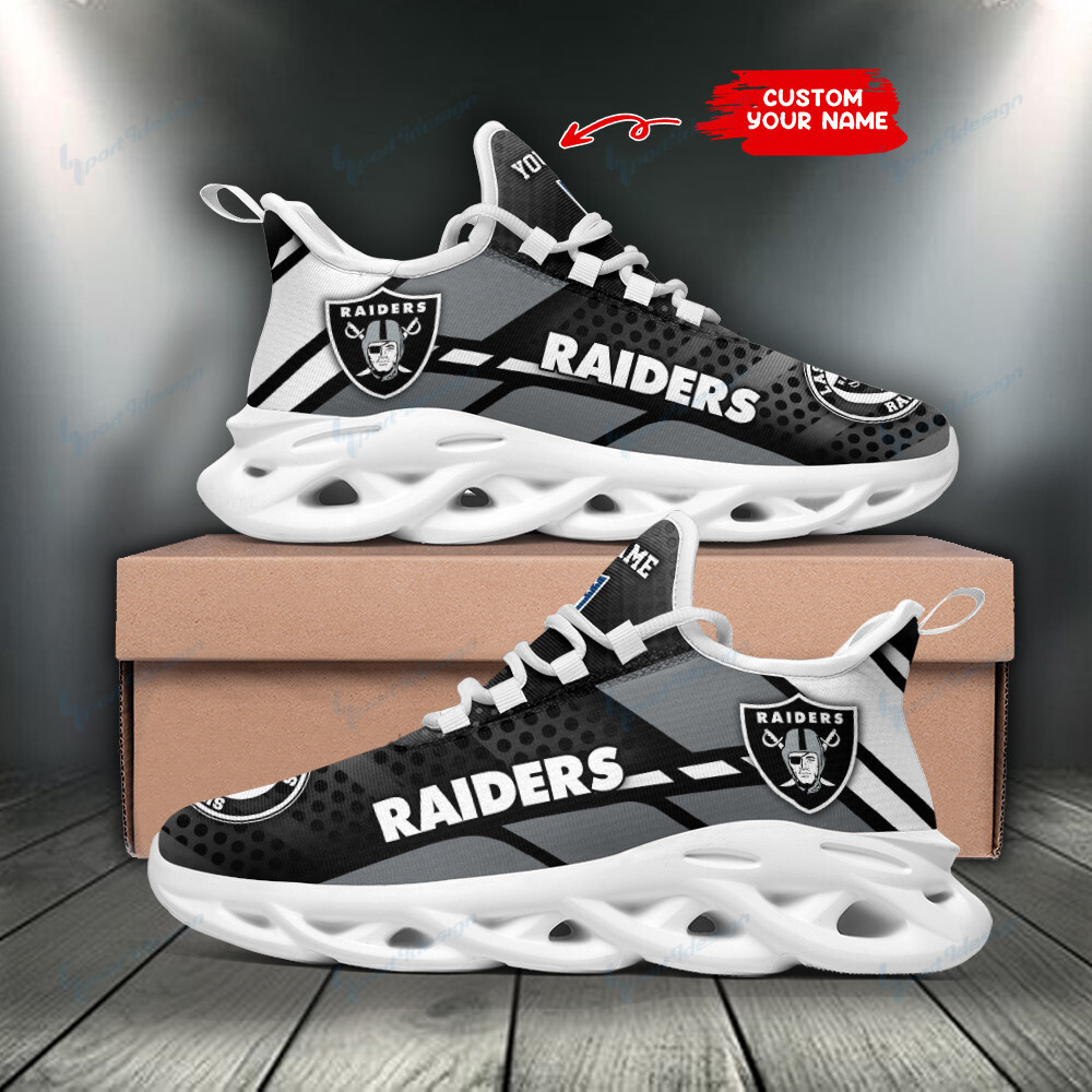 las vegas raiders personalized running sneakers spd204 se8rh