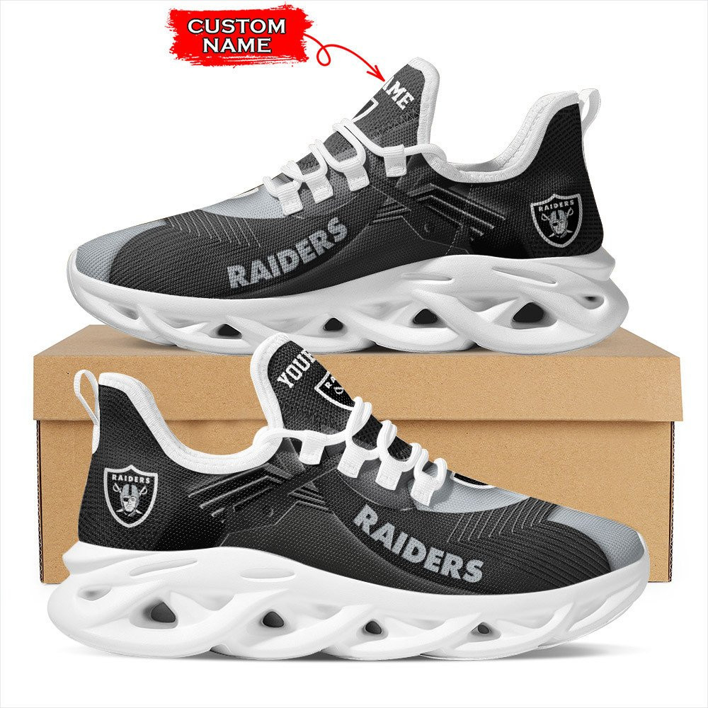 las vegas raiders personalized yezy running sneakers 306 wgnsa