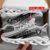 las vegas raiders personalized yezy running sneakers bb23 sm46y