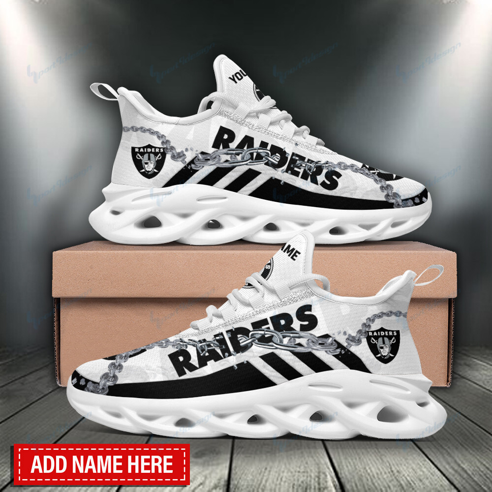 las vegas raiders personalized yezy running sneakers bb863 hmso5