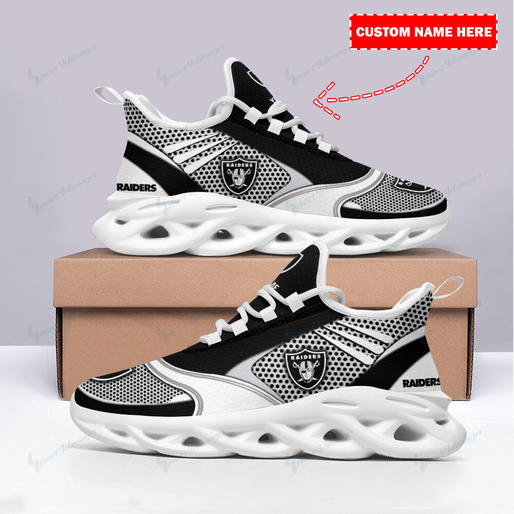 las vegas raiders personalized yezy running sneakers bb946 kng59