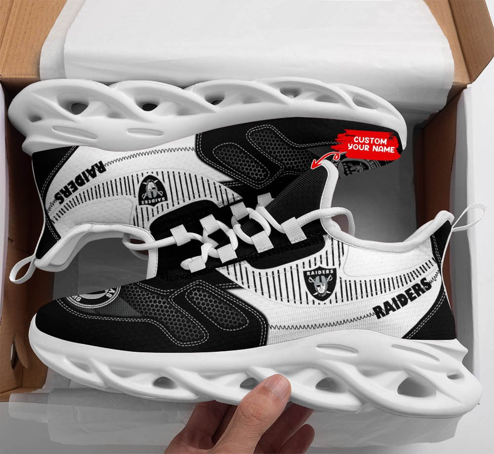las vegas raiders personalized yezy running sneakers spd545 8oece