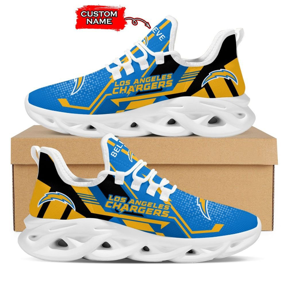 los angeles chargers personalized yezy running sneakers 775 vzj3s