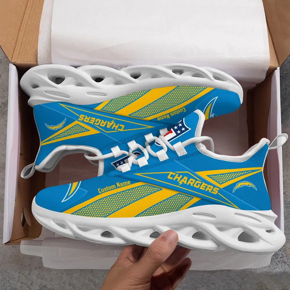 los angeles chargers personalized yezy running sneakers spd530 dswvv